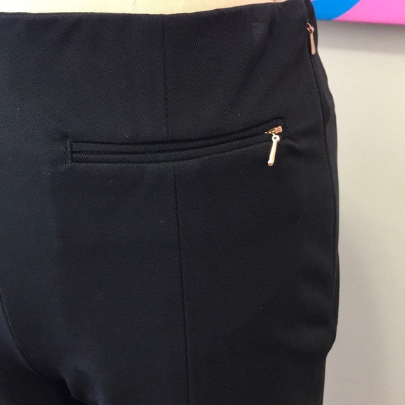 The Script Black Skinny Pant with Zippers NWT - Picture 3 of 8